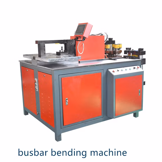 Multifunction CNC Copper Busbar Processing Machine Bm303-S-3-8p